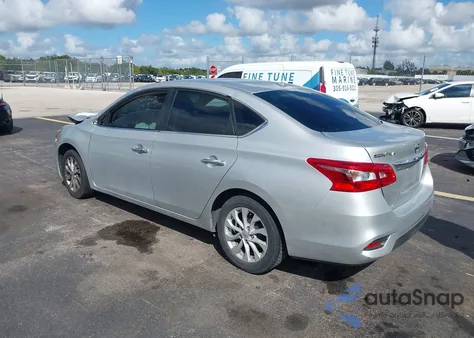 2019 Nissan Sentra Sv из США, поврежденный, VIN 3N1AB7AP3KY421256